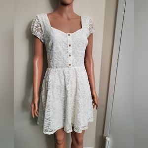 Auw White Dress